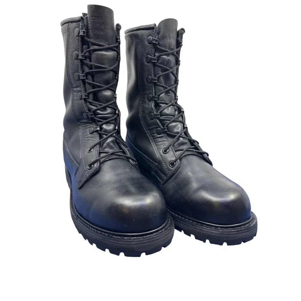 Bates GORE-TEX Infantry‎ Combat Boots Size 13.5 NARROW Vibrant Sole  NEW VINTAGE